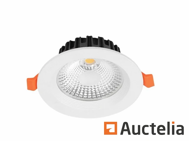 10 x spot cob 15w - led - inbouw - rond - 6500k (daglicht) - afbeelding 1 van  5