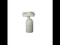 10 x spot op orientable gu10 – wit – eenfase – ø58x80x114 mm – ip20 - afbeelding 1 van  5