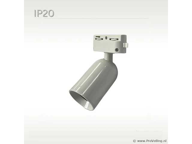 10 x spot op orientable gu10 – wit – eenfase – ø58x80x114 mm – ip20 - afbeelding 4 van  5