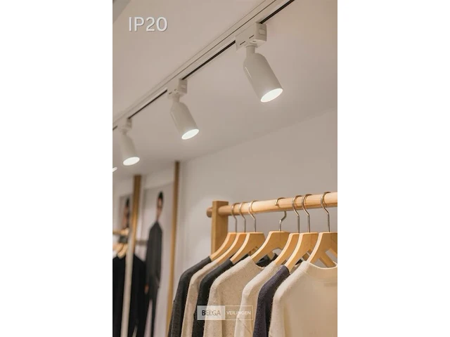 10 x spot op orientable gu10 – wit – eenfase – ø58x80x114 mm – ip20 - afbeelding 1 van  6