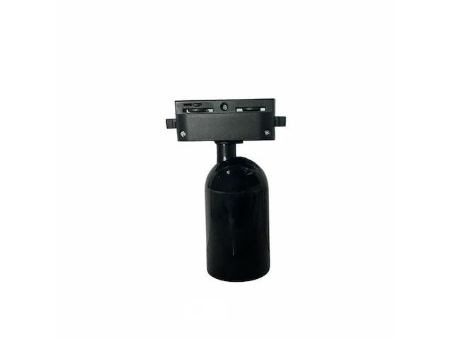 10 x spot op richtbare rail gu10 – zwart – eenfase – ø58x80x114 mm – ip20 - afbeelding 4 van  6