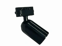 10 x spot op richtbare rail gu10 – zwart – eenfase – ø58x80x114 mm – ip20 - afbeelding 5 van  6