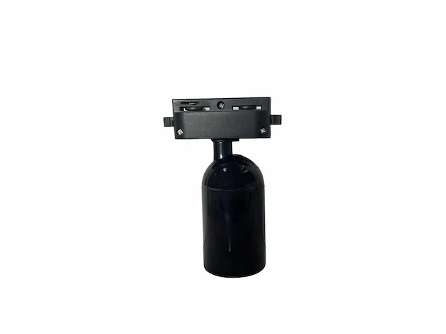 10 x spot op richtbare rail gu10 – zwart – eenfase – ø58x80x114 mm – ip20 - afbeelding 3 van  5