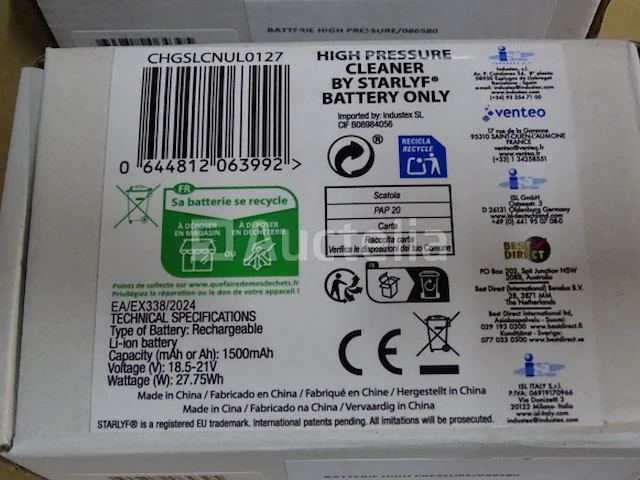 10 x starlyf 21 v accu's - winkelwaarde €269 - afbeelding 4 van  4