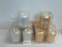 10 x t-lichthouder glas 10 cm - afbeelding 1 van  3