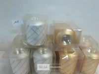 10 x t-lichthouder glas 10 cm - afbeelding 3 van  3