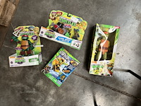 10 x teenage turtles mutant figuren