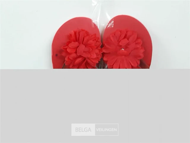 10 x teenslippers rood 38/39 - afbeelding 3 van  3