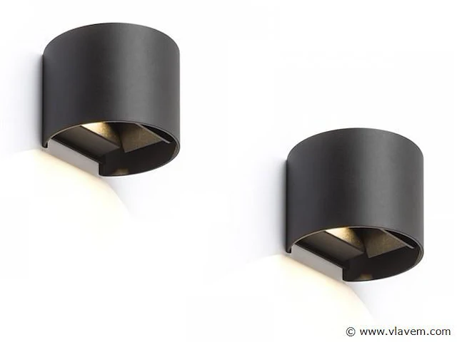 10 x tube motion wand armaturen zwart - afbeelding 5 van  8