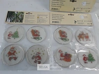 10 x venster deur of frigo decoratie 4 stuks - afbeelding 3 van  3