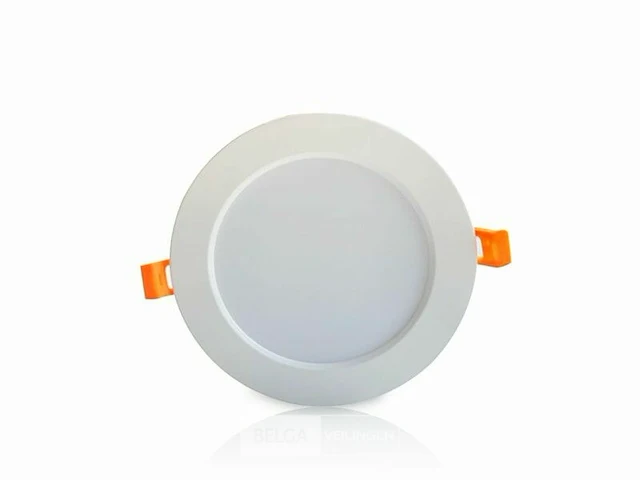 10 x venus 12w rond led paneel - waterdicht ip44 - 4000k (neutraal wit). - afbeelding 3 van  5