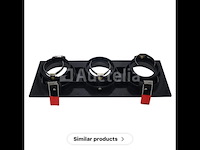 10 x verstelbare inbouwspot (ep-3) – gu10 – zwart – verstelbare binnenring - afbeelding 3 van  4