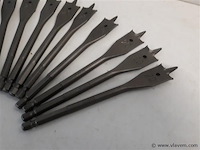 10 x vlinderboor 20 mm bit-aansluiting - afbeelding 2 van  2