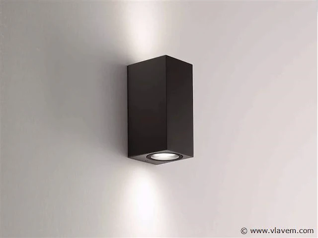 10 x wallight eco 2.0 buiten armatuur zwart - afbeelding 8 van  9