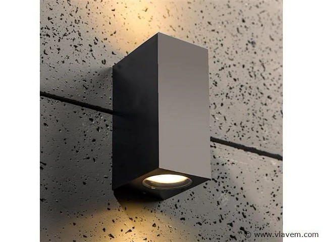 10 x wallight eco 2.0 buiten armatuur zwart - afbeelding 1 van  7