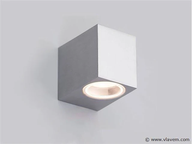 10 x wallight rvs 1.0 buitenarmatuur - afbeelding 1 van  8