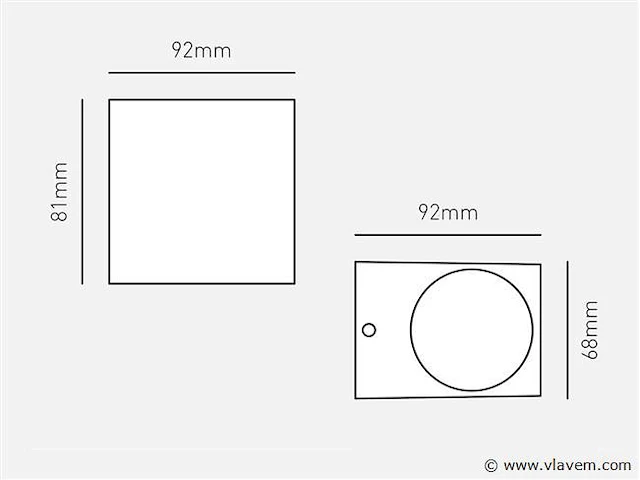 10 x wallight rvs 1.0 buitenarmatuur - afbeelding 7 van  8