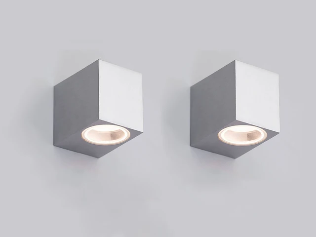 10 x wallight rvs 1.0 buitenarmatuur - afbeelding 8 van  8