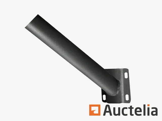 10 x wandbeugel 50 cm tbv straatverlichting - grijs - diam ø50mm - afbeelding 1 van  2