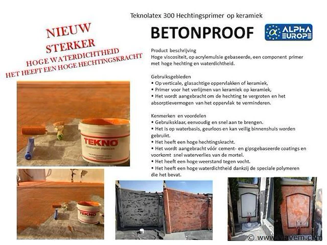 10 xbetonproof 3 kg - afbeelding 3 van  3