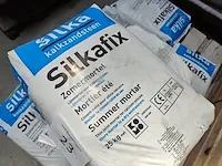 10 zakken mortel silkafix - afbeelding 2 van  2