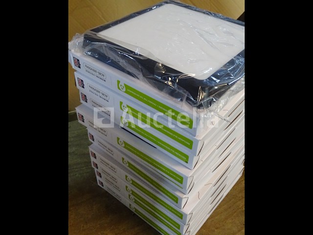 10 zwarte led design vierkante plafondlampen - afbeelding 1 van  4