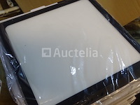 10 zwarte led design vierkante plafondlampen - afbeelding 3 van  4