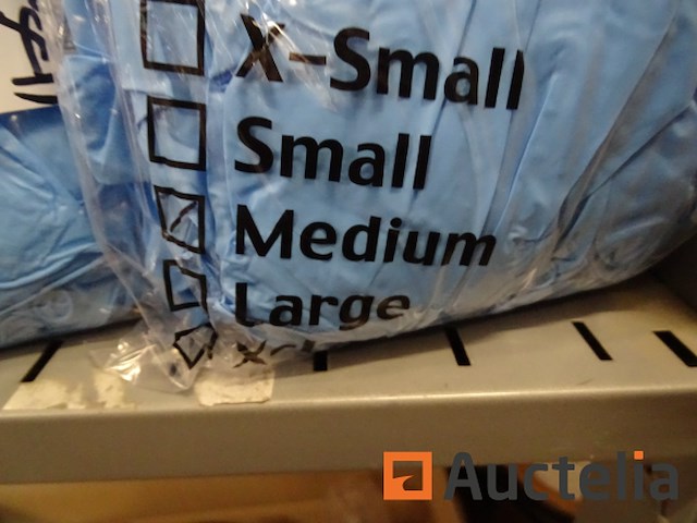 100 (+/-) paar glovea latex handschoenen (2 tassen) - afbeelding 2 van  4