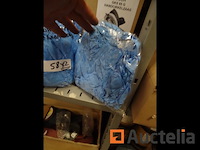 100 (+/-) paar glovea latex handschoenen (2 tassen) - afbeelding 3 van  4
