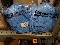 100 (+/-) paar glovea latex handschoenen (2 zakjes) - afbeelding 1 van  4