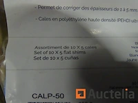 100 debarge calp-50 platte wiggen (2 zakjes van 50 stuks) - afbeelding 1 van  6