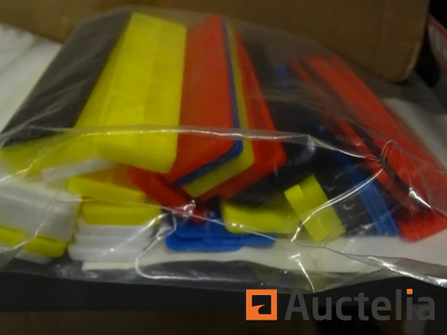 100 debarge calp-50 platte wiggen (2 zakjes van 50 stuks) - afbeelding 6 van  6
