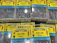 100 doosjes houtschroeven mix - afbeelding 3 van  3
