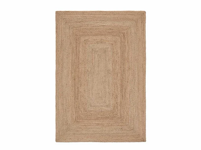 100% jute vloerkleed 200 x 300 cm - afbeelding 2 van  4