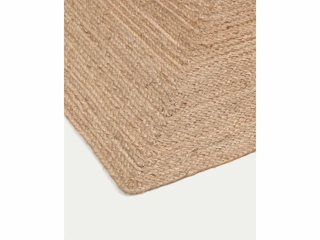 100% jute vloerkleed 200 x 300 cm - afbeelding 3 van  4