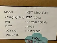 100 led plafondlampen young lighting kst 1200 - afbeelding 6 van  6