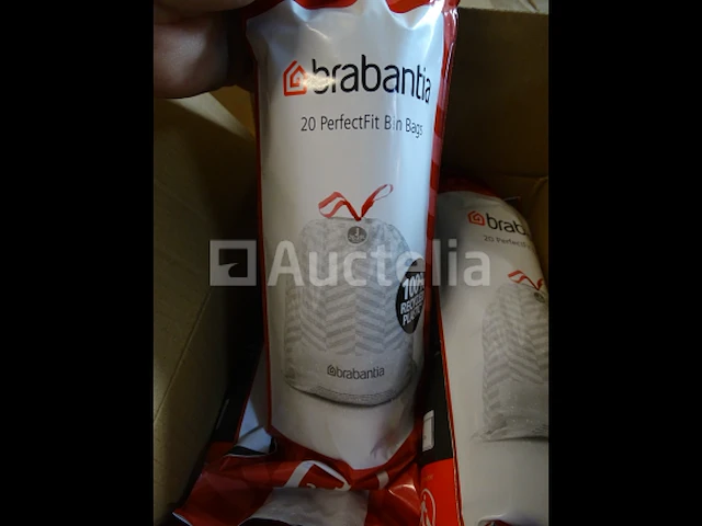 100 perfectfit vuilniszakken - 20/25 l brabantia - afbeelding 2 van  2