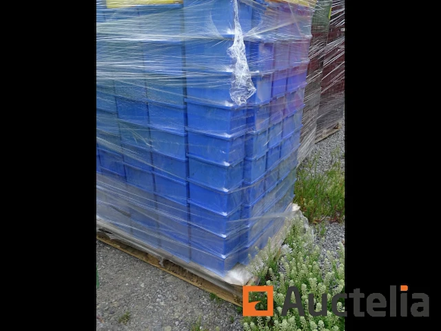 100 plastic opbergdoos stapelbare - afbeelding 1 van  5