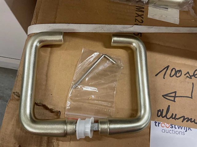 100 sets aluminium deurklinken - afbeelding 3 van  5