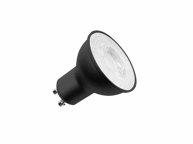 100 x 4.9w gu10 led spot 3 stappen aan/uit dimming met lens 3000k zwart - afbeelding 3 van  4