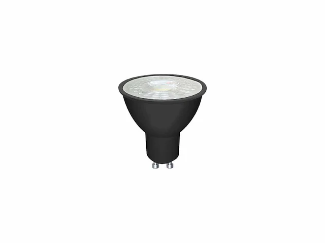 100 x 4.9w gu10 led spot 3 stappen aan/uit dimming met lens 4000k zwart - afbeelding 2 van  4