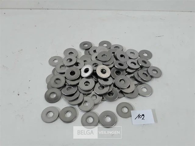 100 x carrosserie rondel inox a2 m10x30 - afbeelding 2 van  3