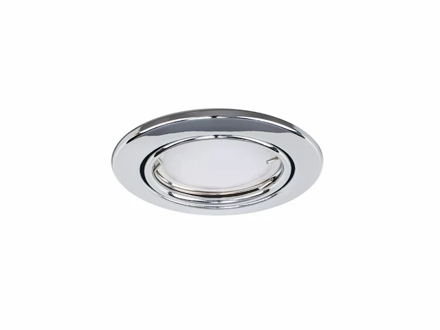 100 x gu10 inbouw armatuur chroom met lamphouder - afbeelding 7 van  9