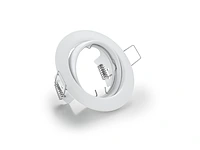 100 x gu10 inbouw armatuur zand wit met lamphouder - afbeelding 5 van  7