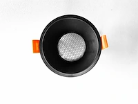100 x gu10 inbouw armatuur zwart met lamphouder