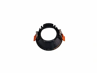 100 x gu10 inbouw armatuur zwart met lamphouder - afbeelding 8 van  9