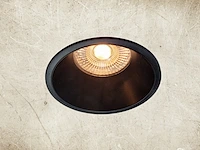 100 x gu10 inbouw armatuur zwart met lamphouder - afbeelding 6 van  9