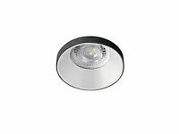 100 x gu10 inbouw design armatuur cilinder zand wit en zwart