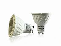 100 x gu10 led spot 6500k - 6w - dimbaar - afbeelding 3 van  6