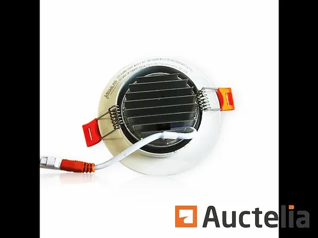 100 x led inbouwspot 7w - led cob - verstelbaar - rond - 6500k - dimbaar (wit) - afbeelding 6 van  6
